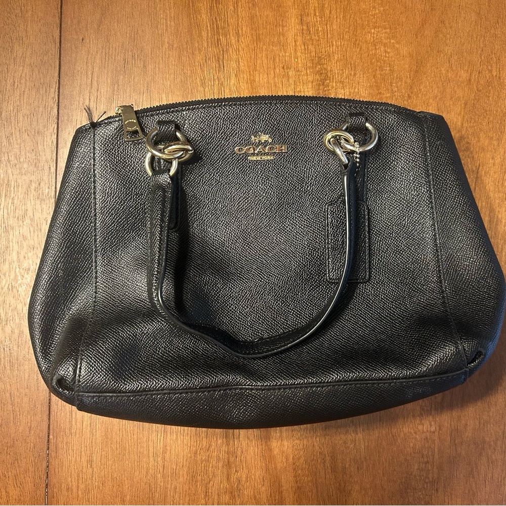 Coach Mini Christie Carryall in Black